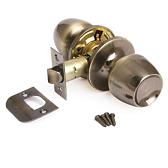 Дверная ручка-защелка Avers мод. 0598-05-AB (бронза) проходная без фиксации